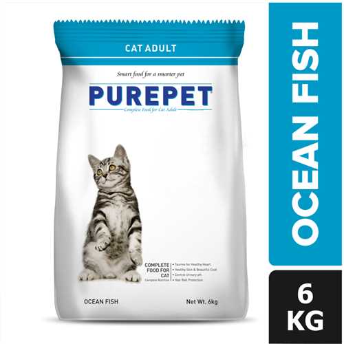 Purepet Ocean Fish Adult Dry Cat Food