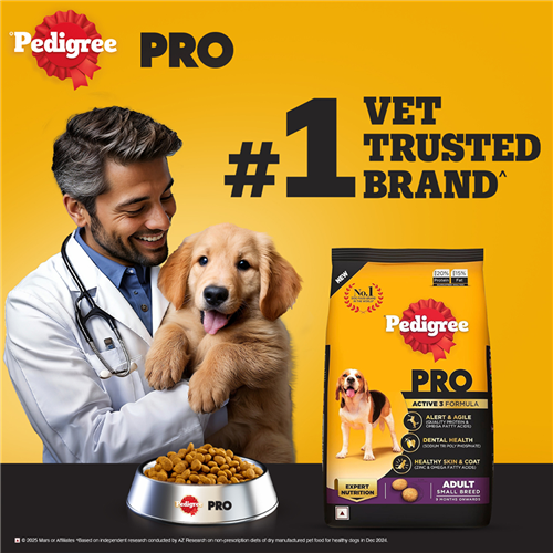 Pedigree PRO Expert Nutrition Adult Small Breed Dry Dog Food