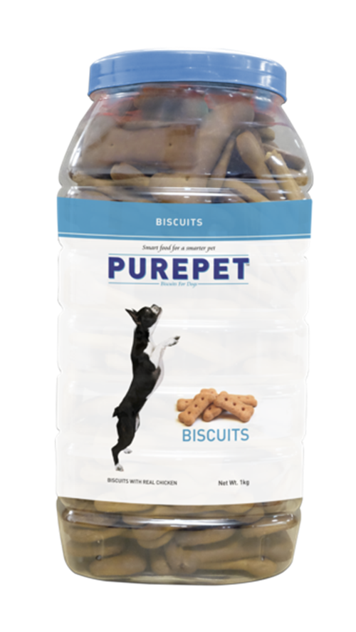 Purepet Biscuit Milk Flavour Dog Treat