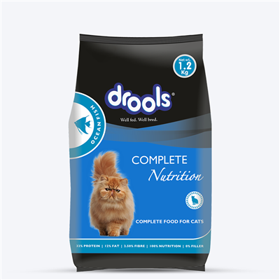 Drools Adult Ocean Fish Dry Cat Food (1.2 KG)