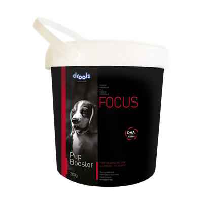 Drools, Focus Pup Booster, Puppy Weaning Diet (All Breeds, 300 Gram)