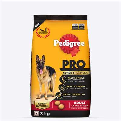 Pedigree PRO Expert Nutrition Active Adult Large Breed Dry Dog Food (18 Months Onwards, 1.2 KG)