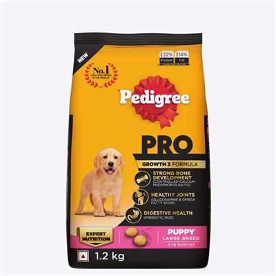 Pedigree PRO Expert Nutrition Puppy Large Breed Dry Dog Food (3-18 Months, 1.2 KG)