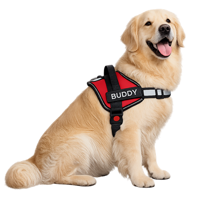 Alcazar Dog Vest Harness, Adjustable, Lightweight, Perfect for shih tzu, Poodle, chihuahua & Extra Small breeds (RED, 03-05KG Pets)